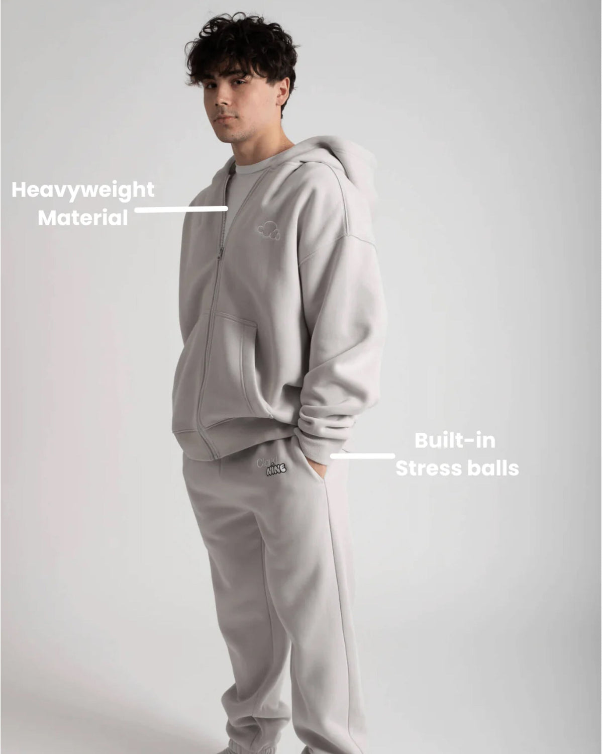 Weighted Sensory Zip-Up Hoodie