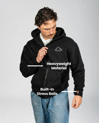 Weighted Sensory Zip-Up Hoodie