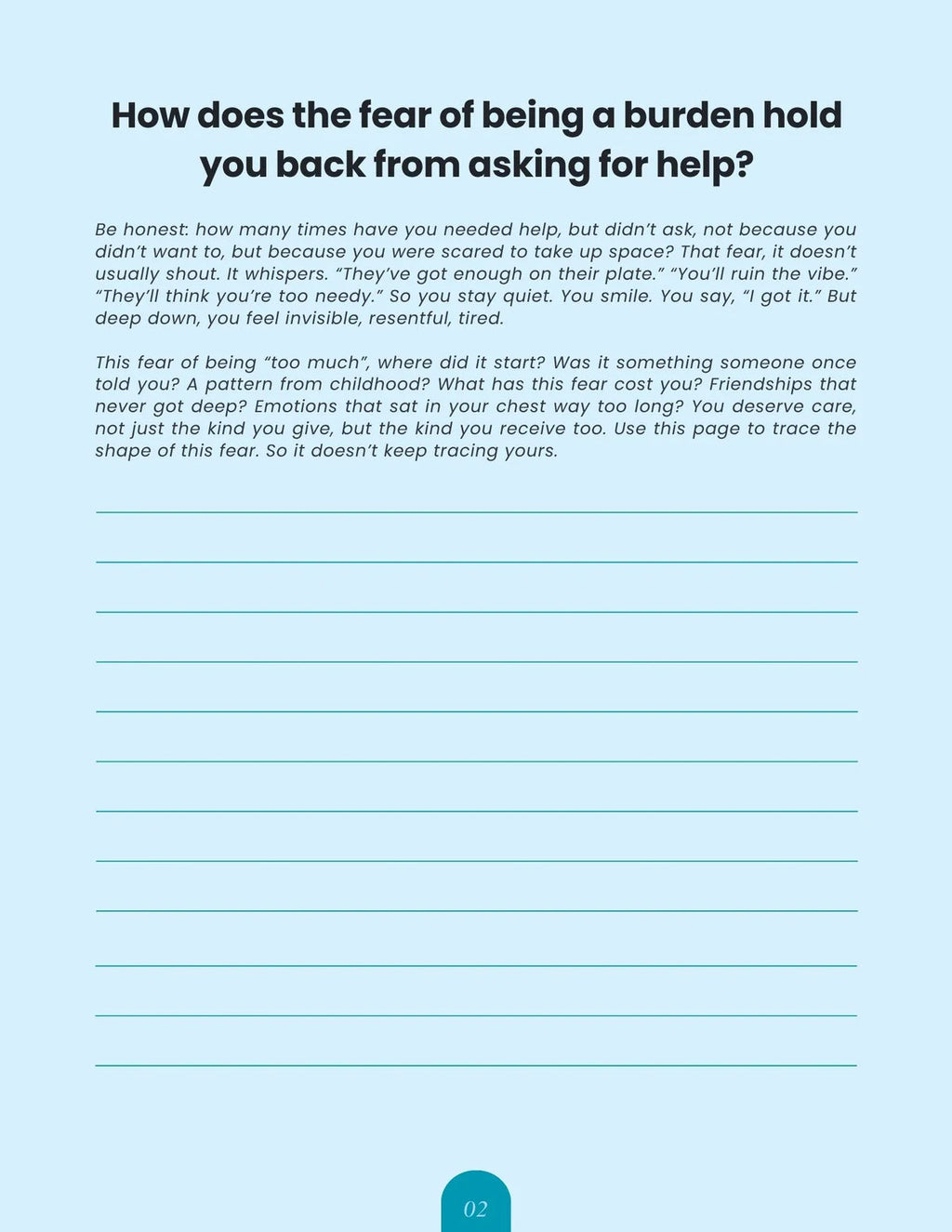 30 Journal Prompts