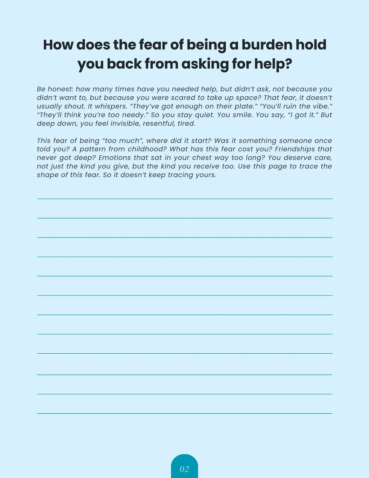 30 Journal Prompts